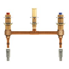 ROMAN TUB ROUGH-IN PEX/PEX