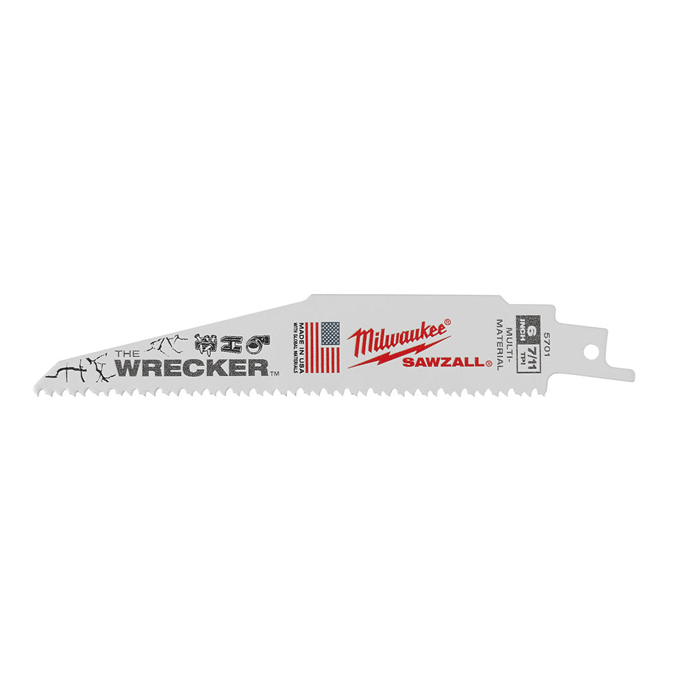 6" WRECKER SAWZALL BL 5 PK