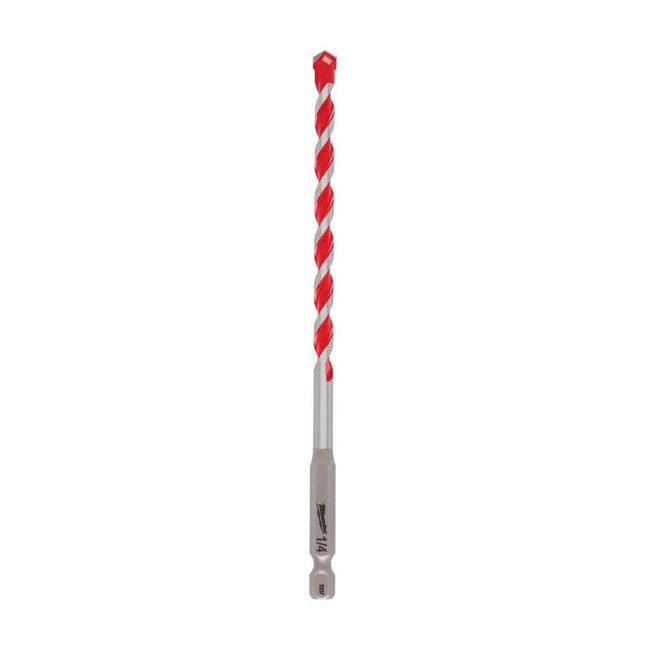 (3)HAMMER-DRILL BIT 1/4X2X4"