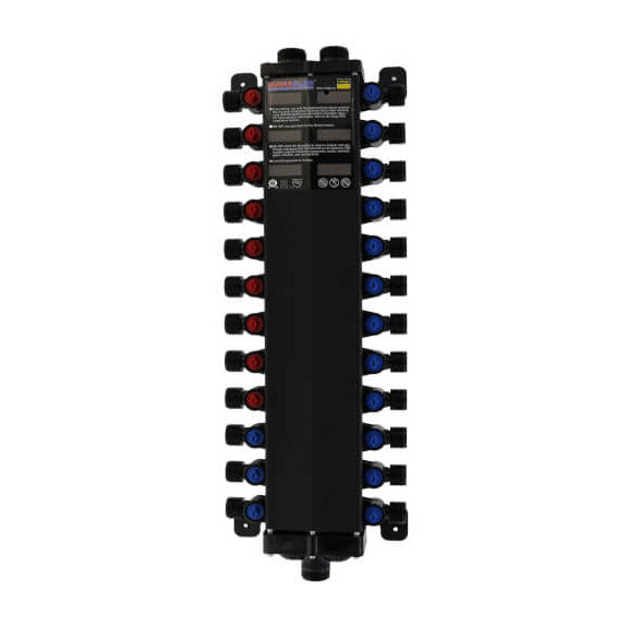 24 Port MANABLOC without Port Adapters (9 Hot, 15 Cold)