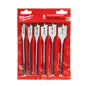(6)FLAT BORING BIT 6" SET 6PC