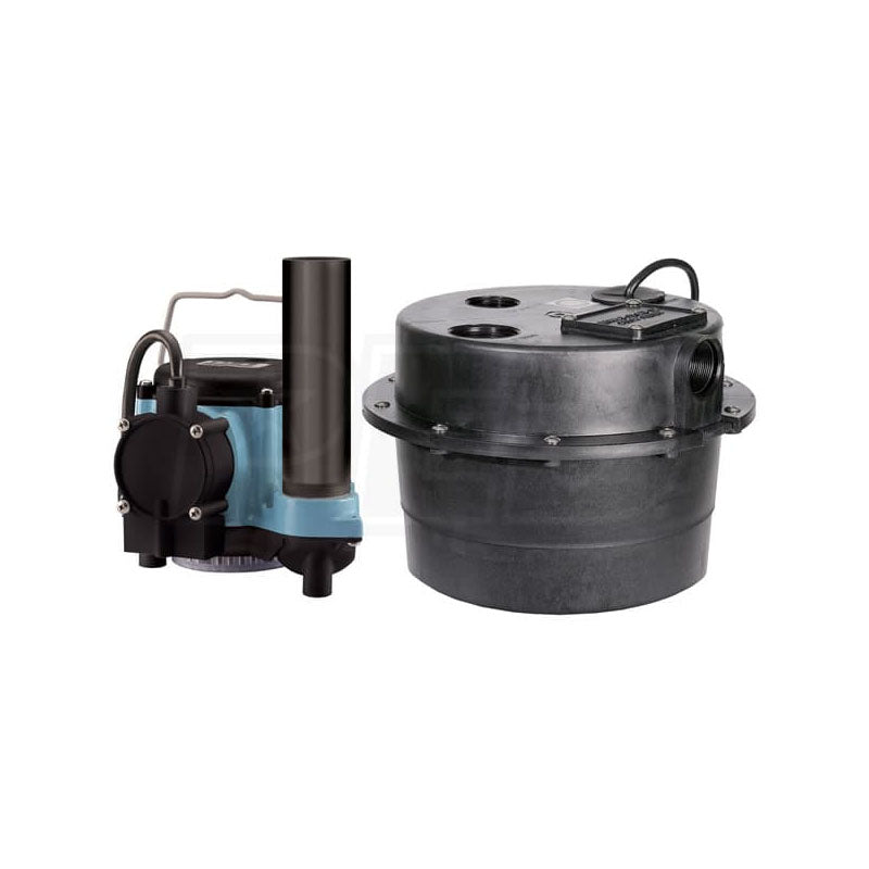 WRSC-6 115-Volt Compact Under Sink Drainosaur Automatic Sump Pump/Basin System