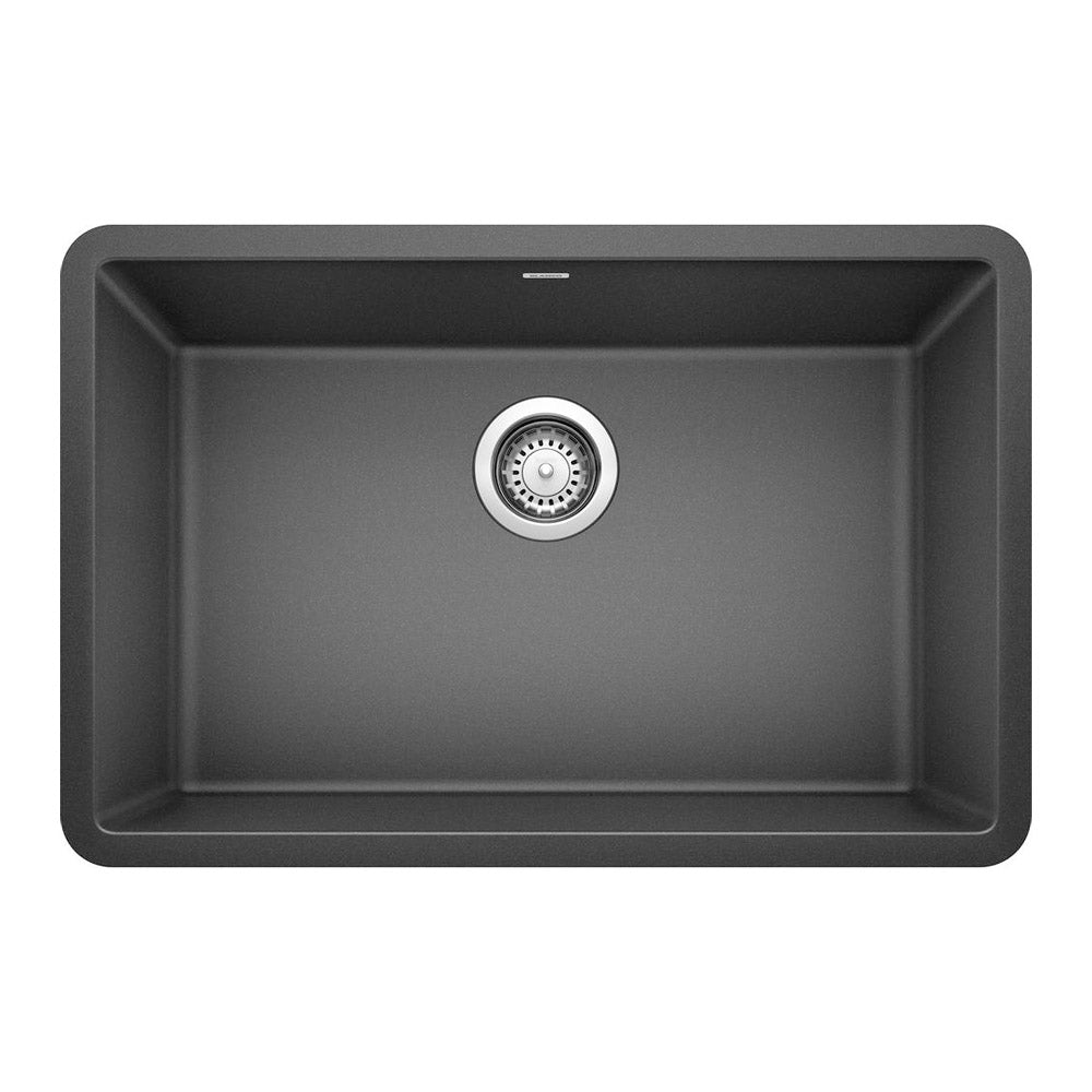 Anthracite PRECIS SILGRANIT Single Bowl Undermount Kitchen Sink