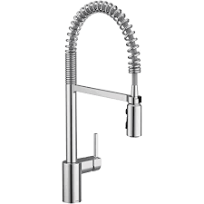 Align Chrome One-Handle Pre-Rinse Spring Pulldown Kitchen Faucet