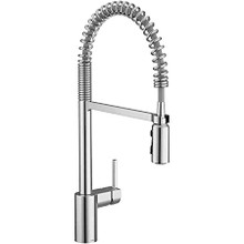 Align Chrome One-Handle Pre-Rinse Spring Pulldown Kitchen Faucet