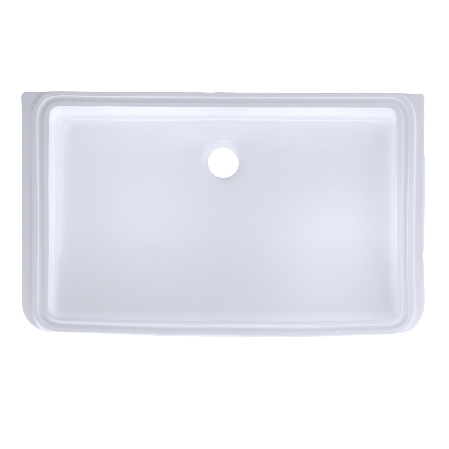 TOTO® Rectangular Undermount Bathroom Sink - Cotton White