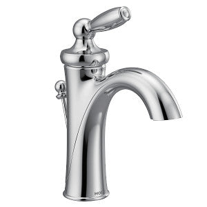Brantford Chrome One-Handle Traditional Bathroom Sink Faucet