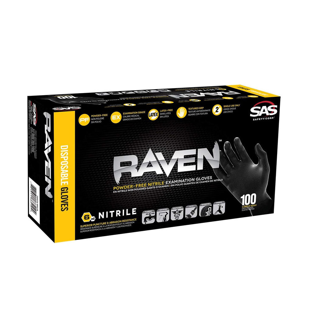 RAVEN NITRIL 6MIL GLOVE SMALL