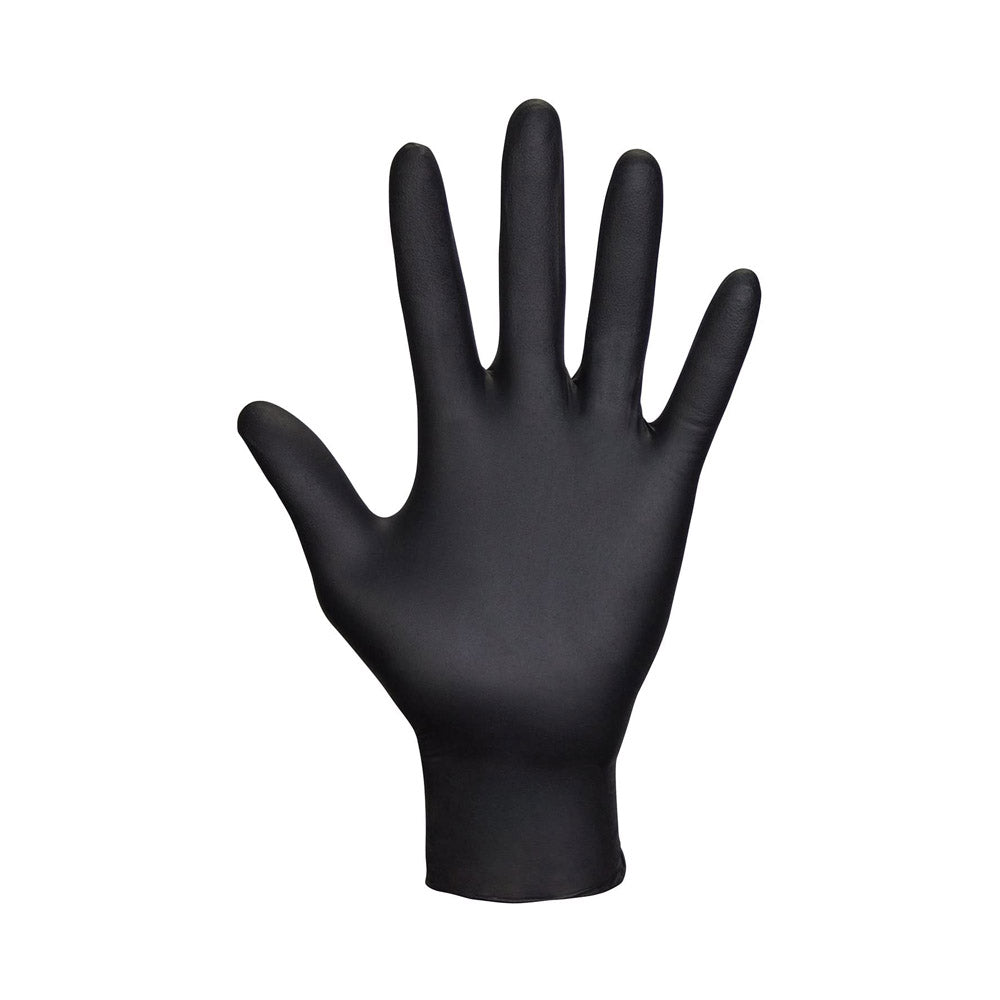 RAVEN 7MIL LG BLK DISPB GLOVES