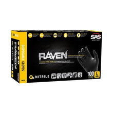 RAVEN 7MIL XL BLK DISPB GLOVES