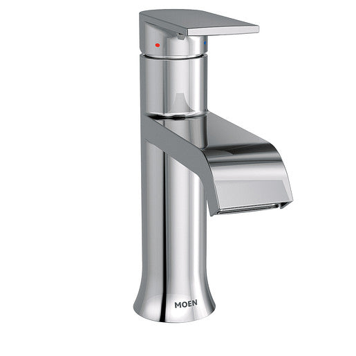 Genta LX Chrome One-Handle Modern Bathroom Sink Faucet
