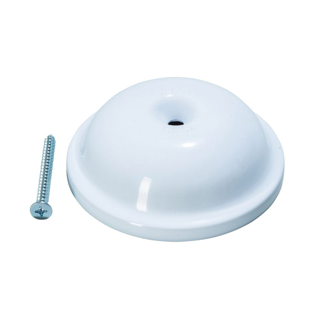 CO COVER BELL PVC 5-1/2 WH