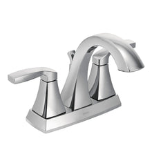 Voss Chrome Two-Handle High Arc Centerset Bathroom Faucet