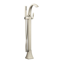 VOSS FLOOR MOUNT TUB FILLER BN