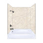 33X62 BEIGE SHWR WALLKIT