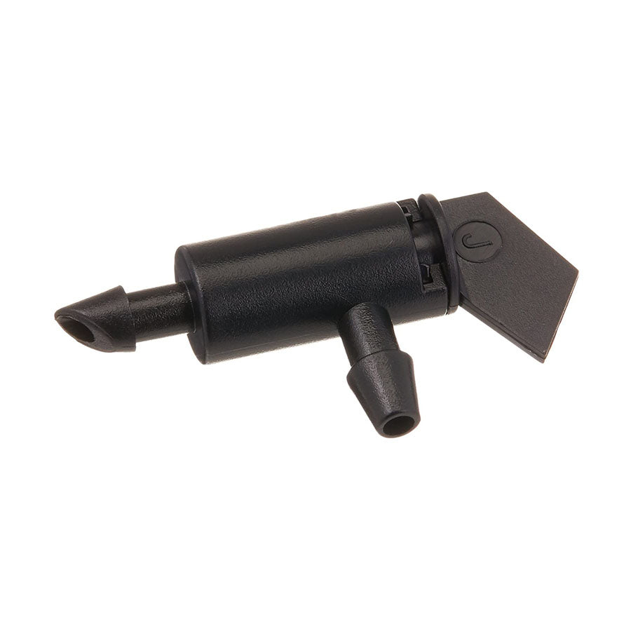 1 GPH FLAG EMITTER BLACK