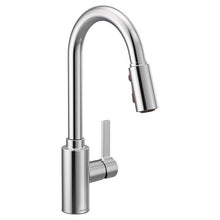 Genta LX Chrome One-Handle Modern Kitchen Faucet with Pull Down Sprayer
