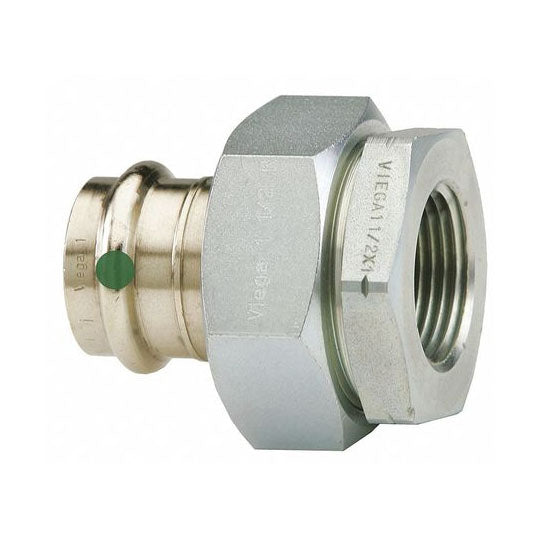 ProPress Zero Lead Bronze Di-Electric Union with Female 1" x 1" P x Female NPT