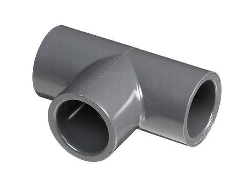 2-1/2 PVC TEE SSS 801-025 SCH8