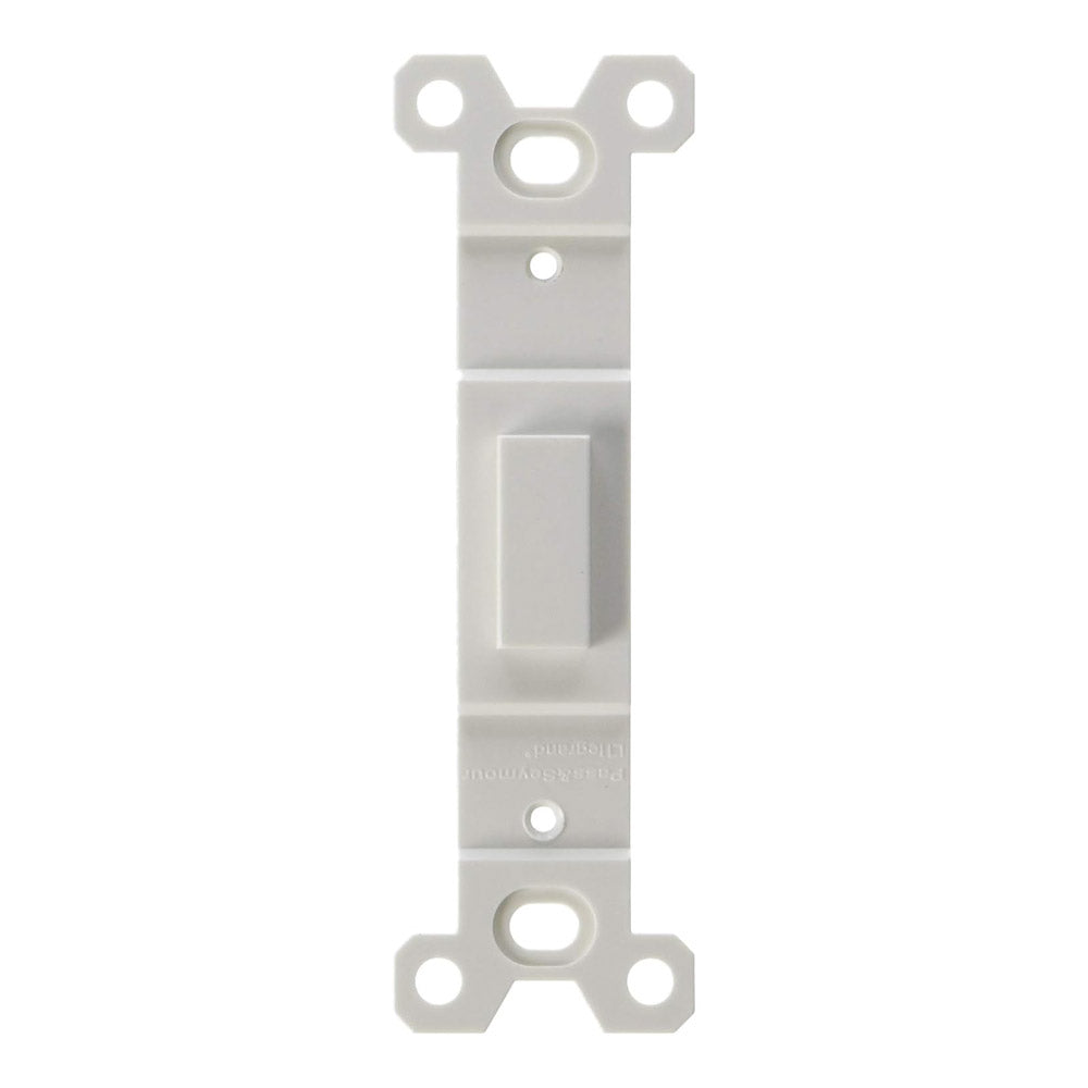 WHITE TOGGLE FILLER PLATE
