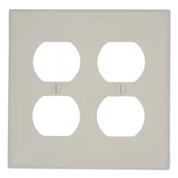 DUPLEX COVER 2-GANG IV