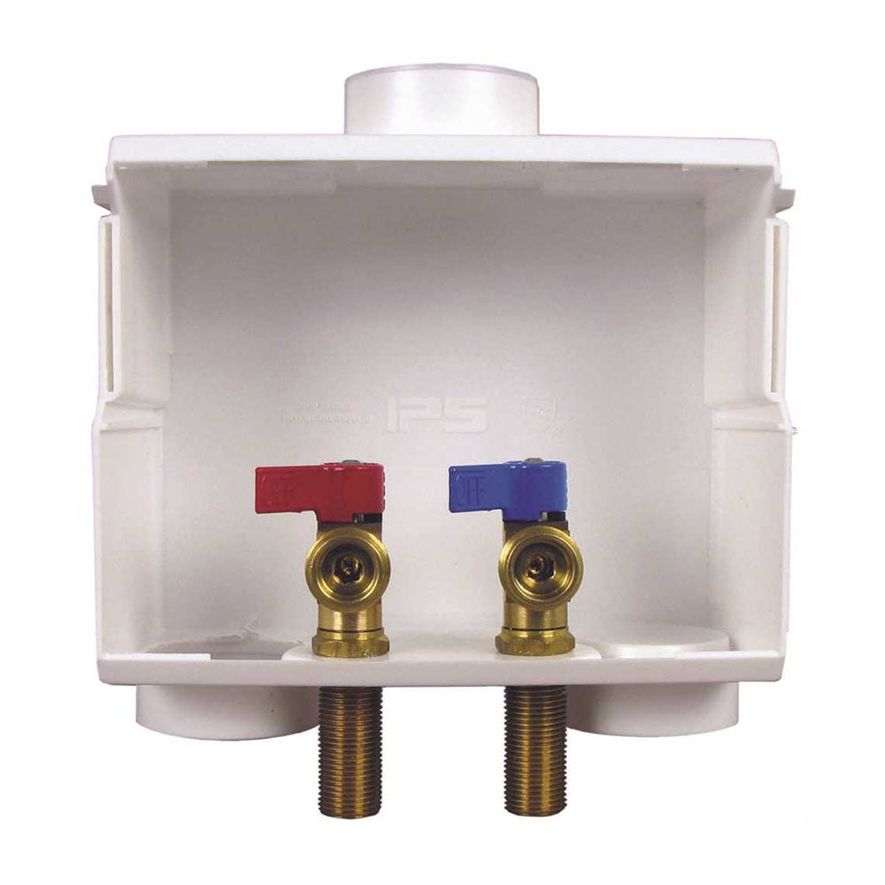 WASHER BOX/PEX 2-VALVES