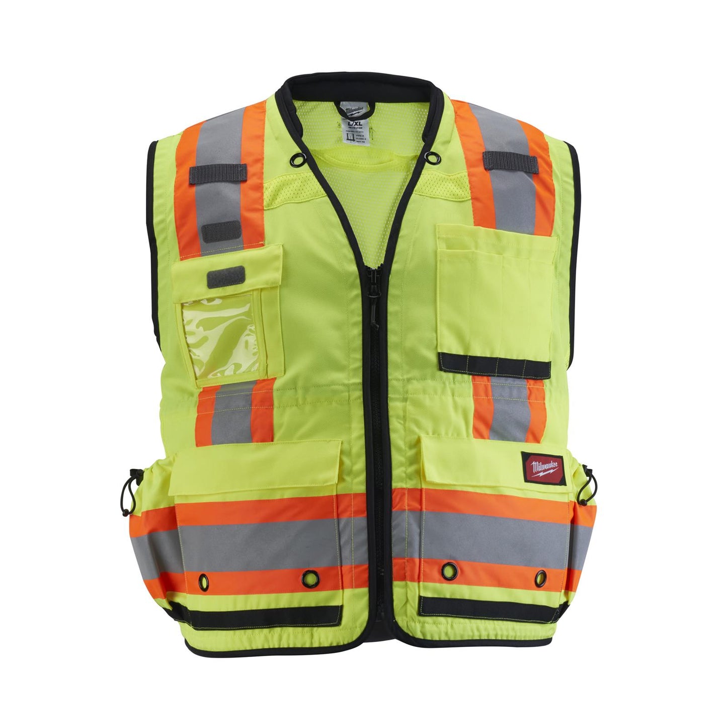 Class 2 High Visibility Yellow Safety Vest - S/M