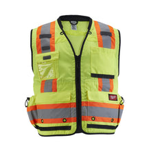 Class 2 High Visibility Yellow Safety Vest - S/M