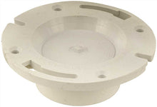 3X4 PVC FLUSH CLOSET RING W/KO