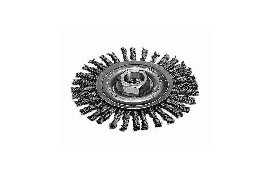 4" Full Cable Twist Knot Wheel - Carbon Steel