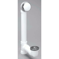 ABS COP WASTE & OVERFLOW W/PLU