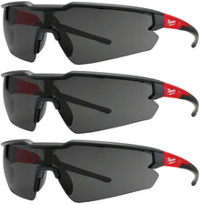 3PK Safety Glasses - Tinted Anti-Scratch Lenses