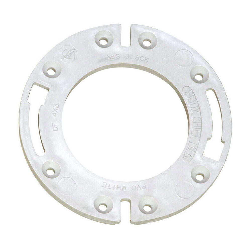 CLOSET FLANGE RING PVC4"