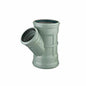 ADS Tigre 37-1034 Wye, Wye, 6 x 6 x 4 in Nominal, SDR 26 Gasket End Style, SDR 26, PVC, Domestic