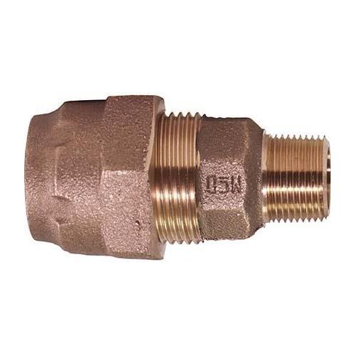 1 x 3/4" Adapter - Brass - Ranger Compression x MNPT