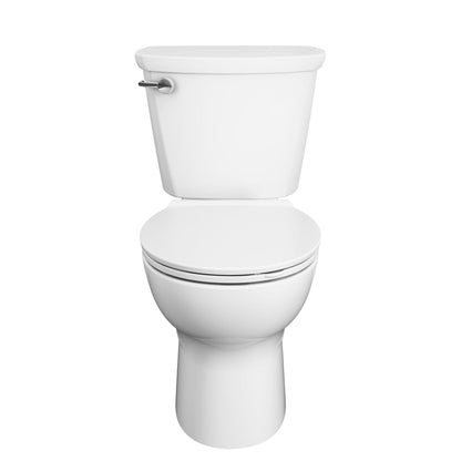 Cadet - 2-Piece Toilet - White - Round