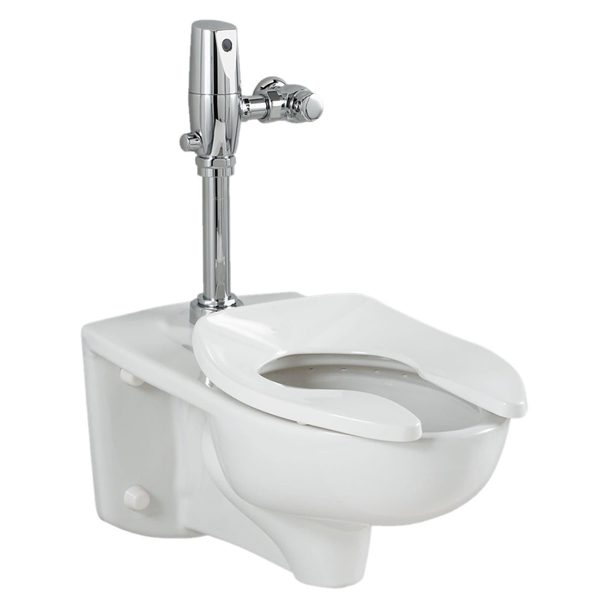 American Standard 2257528.020 Toilet Bowl, Afwall, White, Elongated Shape, 15 in H Rim, 2-1/8 in Trapway
