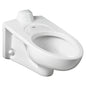 American Standard 3353101.020 Toilet Bowl, Afwall, White, Elongated Shape, 10 in Rough-In, 15 in H Rim, 2 in Trapway