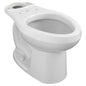 American Standard 3437C101.020 Standard Height Toilet Bowl Only, Colony®, White, Elongated Shape, 16-1/2 in H Rim, 2 in Trapway