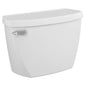 American Standard 4142600.020 Dual Flush Toilet Tank and Cover Only, Pressure Assist, 0.92/1.28 gpf, 2 in Push Button Flush, White, Import