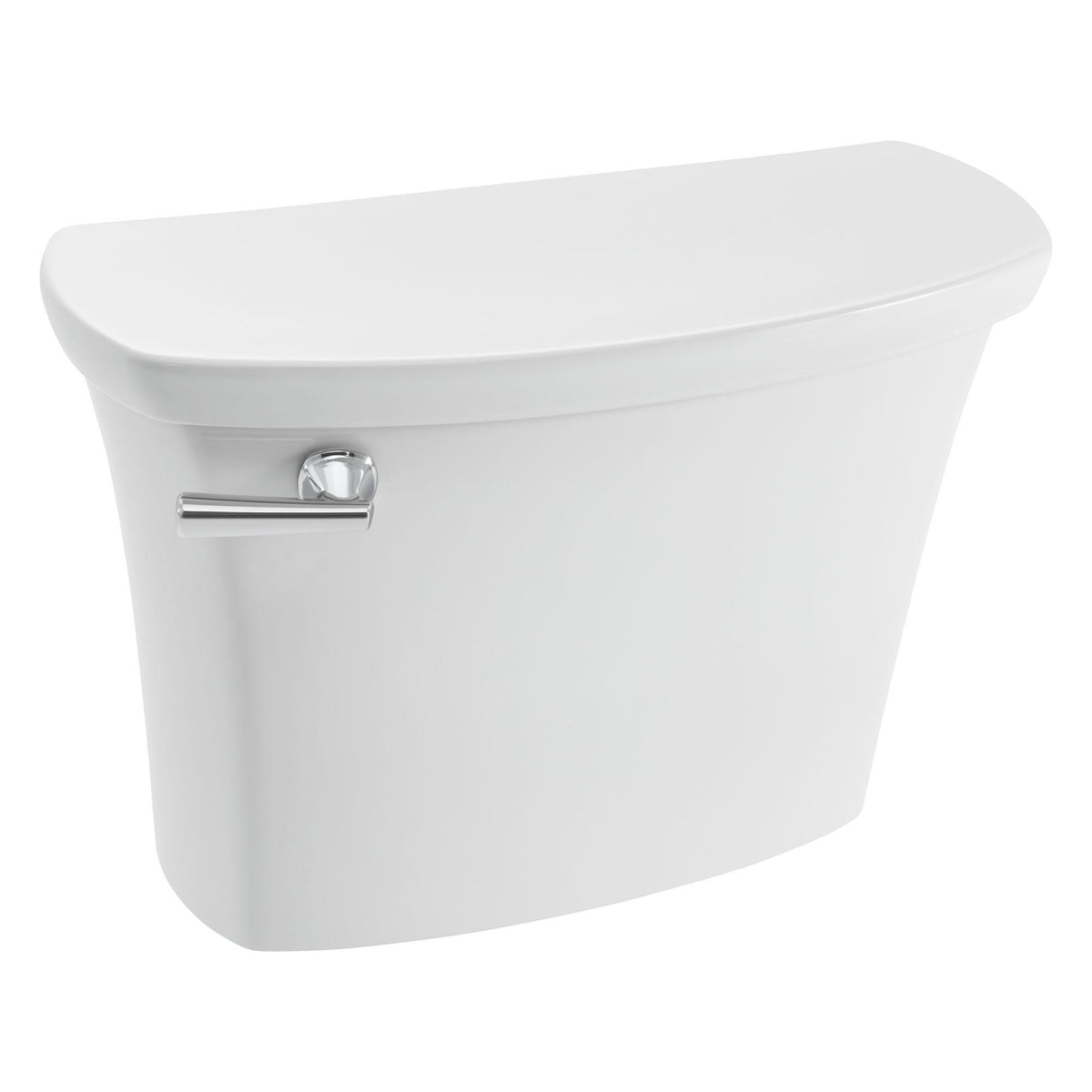 American Standard 4519A104.020 Toilet Tank, Edgemere, 1.28 gpf, Right-hand Trip Lever Flush, White, Import