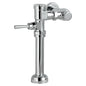 American Standard 6047111.002 Manual Exposed Toilet Flush Valve, Battery, 1.5 gpf Flush Rate, 3/4 in Spud, 20 psi Flowing/80 psi Static Pressure, Polished Chrome, Import