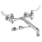 American Standard 8345115 Exposed Yoke Service Sink Faucet With Bottom Brace and Supply Stop
