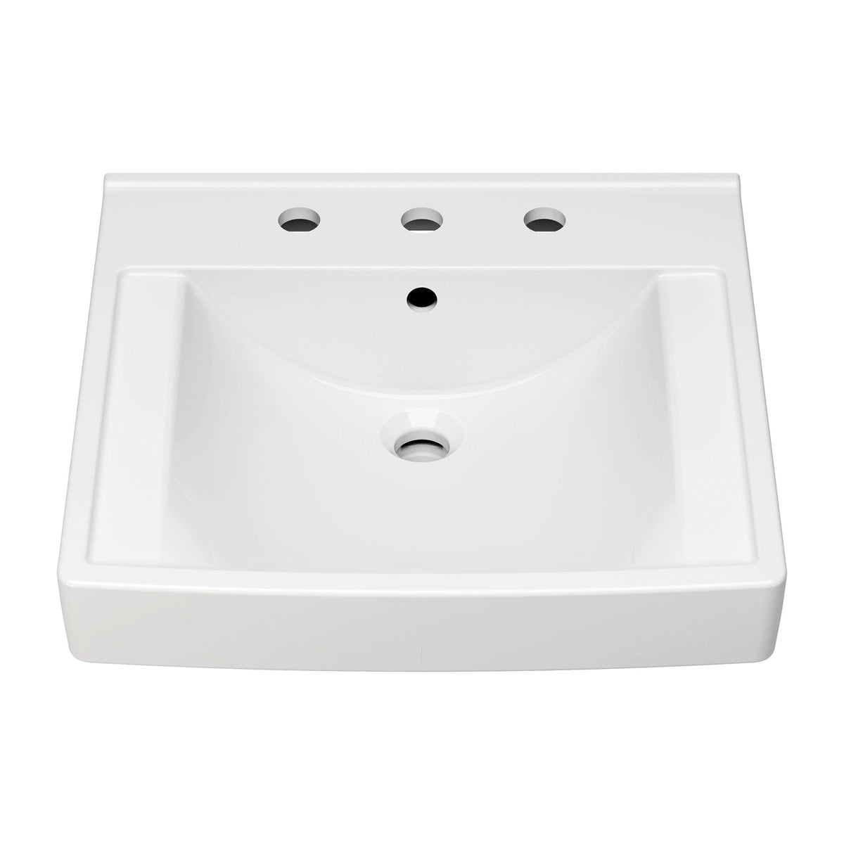 Decorum - Widespread Sink - Wall Mount - Vitreous China
