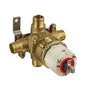American Standard R121 Rough Valve Body, 1/2 in CPVC Inlet 1/2 in C x 1/2 in NPT Outlet, Brass Body, Import
