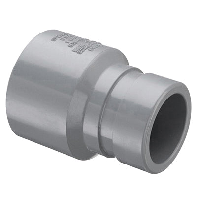 6" Standard Coupling Adapter - CPVC - Grooved x Socket