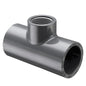 2 x 2 x 1" Tee - PVC - Socket x Socket x FNPT