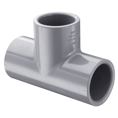 Spears® 801-060C Standard Tee, 6 in, Socket, SCH 80/XH, CPVC, Domestic