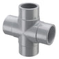 Spears® 820-002C Standard Cross, 1/4 in, Socket, SCH 80/XH, CPVC, Domestic