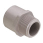 3/4" PVC Adapter - Socket x MNPT